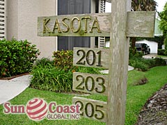 Kasota Third Signage